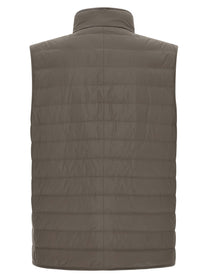 Brunello Cucinelli Quilted Vest Green