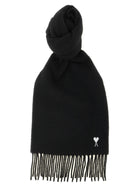 Ami Paris Quota Scarf Black