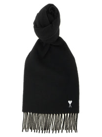 Ami Paris Quota Scarf Black