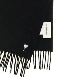Ami Paris Quota Scarf Black