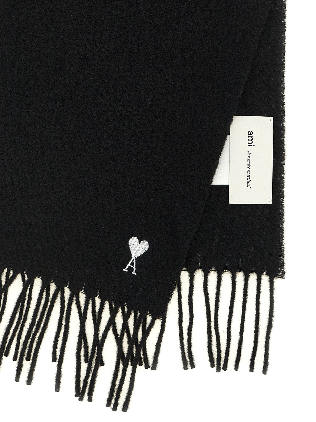 Ami Paris Quota Scarf Black, view 3