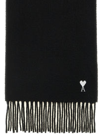 Ami Paris Quota Scarf Black