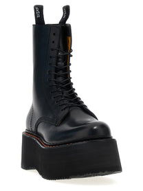 R13 Stack Boots Black