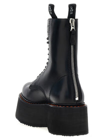 R13 Stack Boots Black