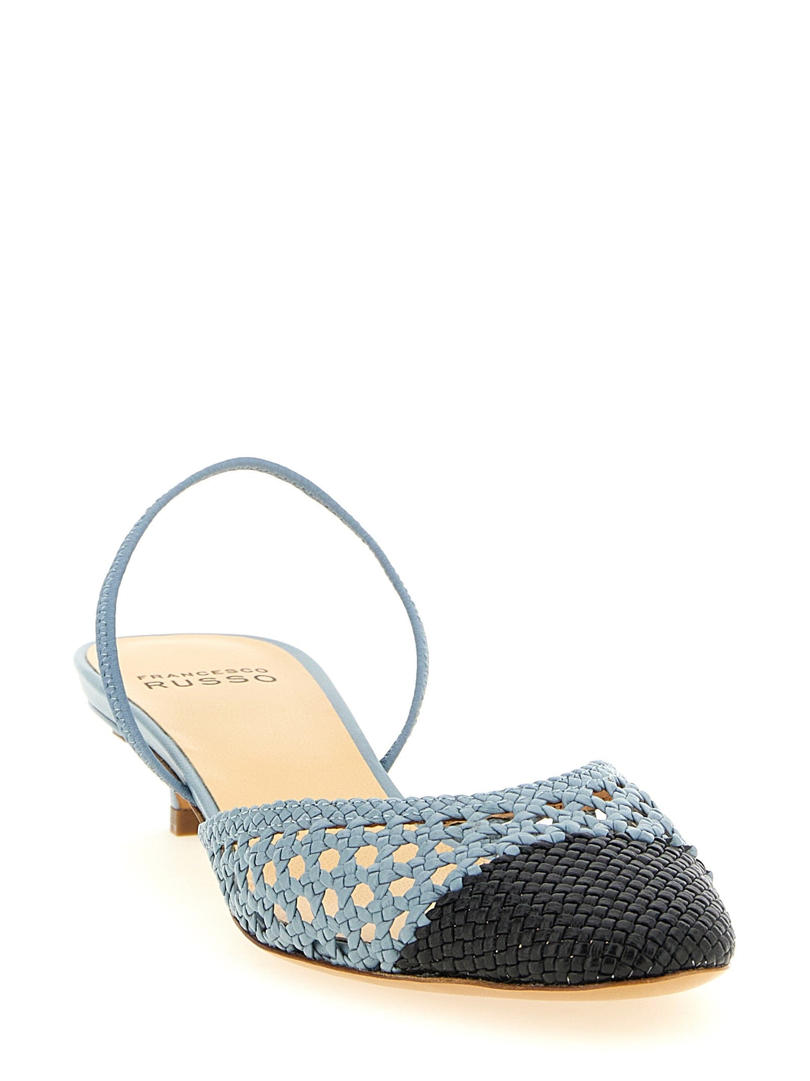 Francesco Russo Slingback Blue