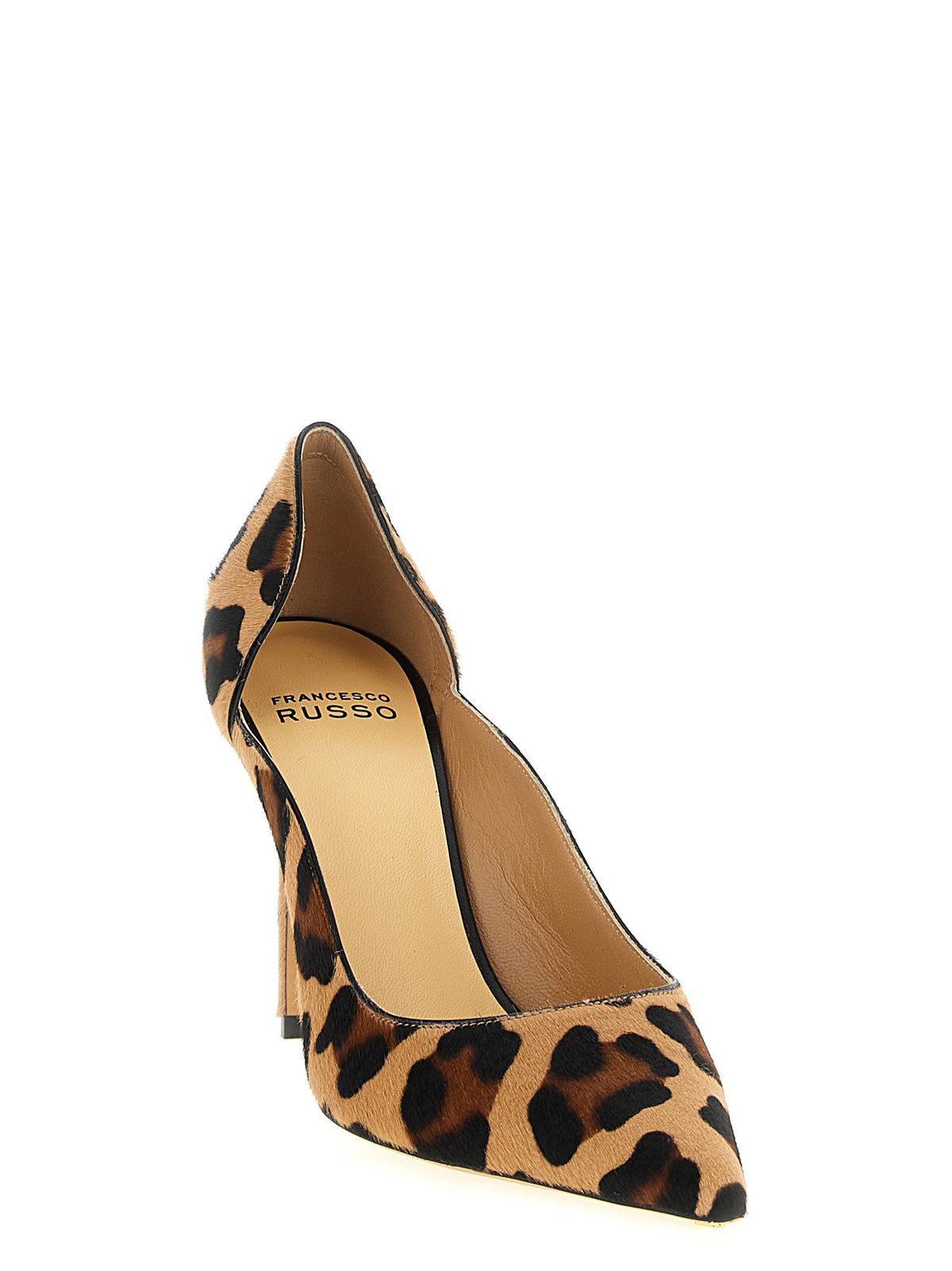 Francesco Russo Pumps Gold