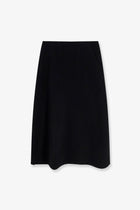 R2W Women's Catran Midi Wool and Cashmere Skirt Black