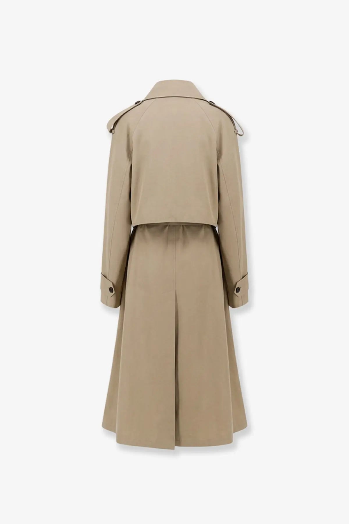 R2W Women's Lumira Linen and Cotton Trench Beige, view 5