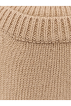 R2W Women's Nicolas Wool and Cashmere Sweater Beige, view 5
