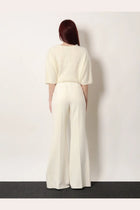 R2W Women's Vonnie Wool Trousers White, view 3