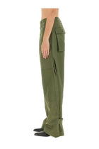 Rabanne Women's Cargo Pants Green, view 4