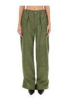 Rabanne Women's Cargo Pants Green