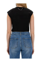 Rabanne Women's Cotton Shirt Black, view 3