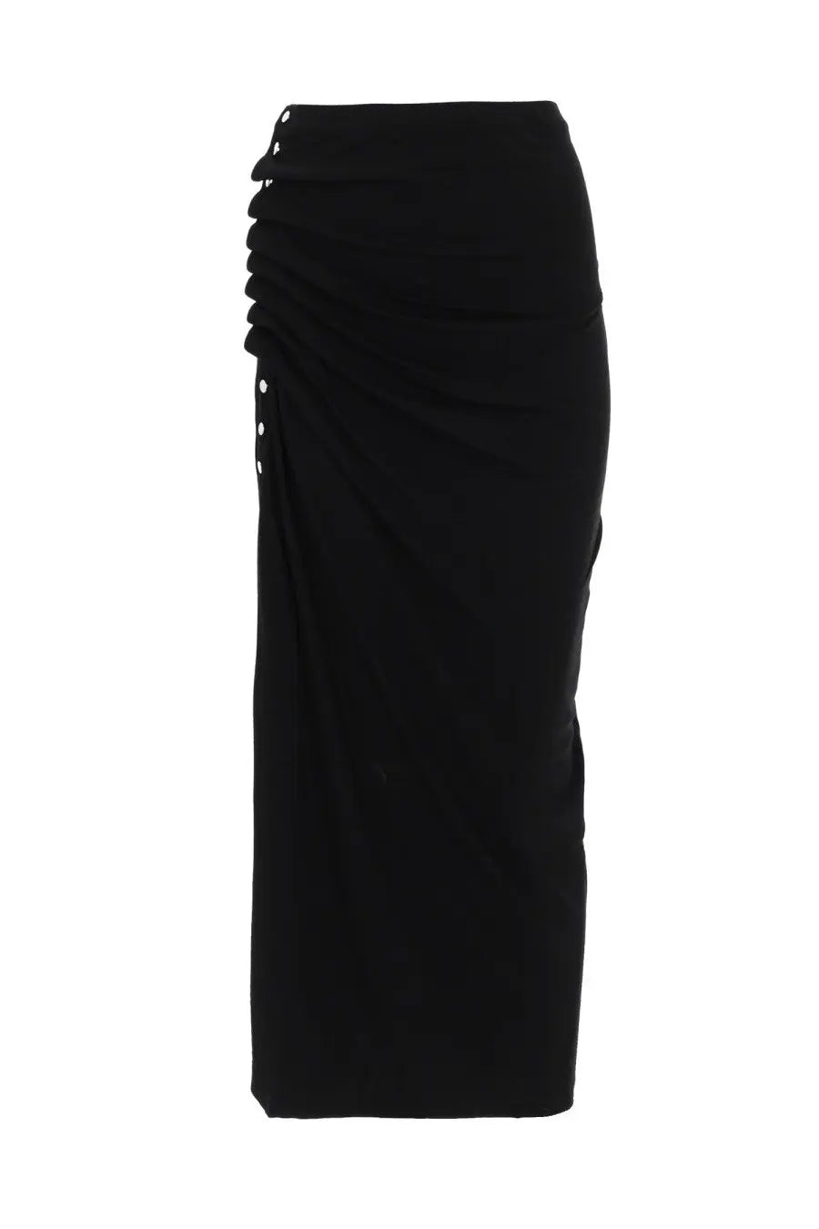 Rabanne Women's Midi Jupe Skirt Black