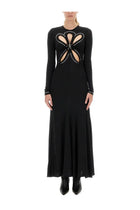 Rabanne Women's Second Skin Effect Long Dress Black