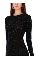 Rabanne Women's Second Skin Effect Long Dress Black, view 4