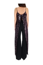 Rabanne Women's Sequined Top Purple, view 3