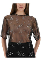 Rabanne Women's Transparent Top Black, view 4