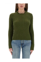 Rabanne Women's Wool Jersey Green