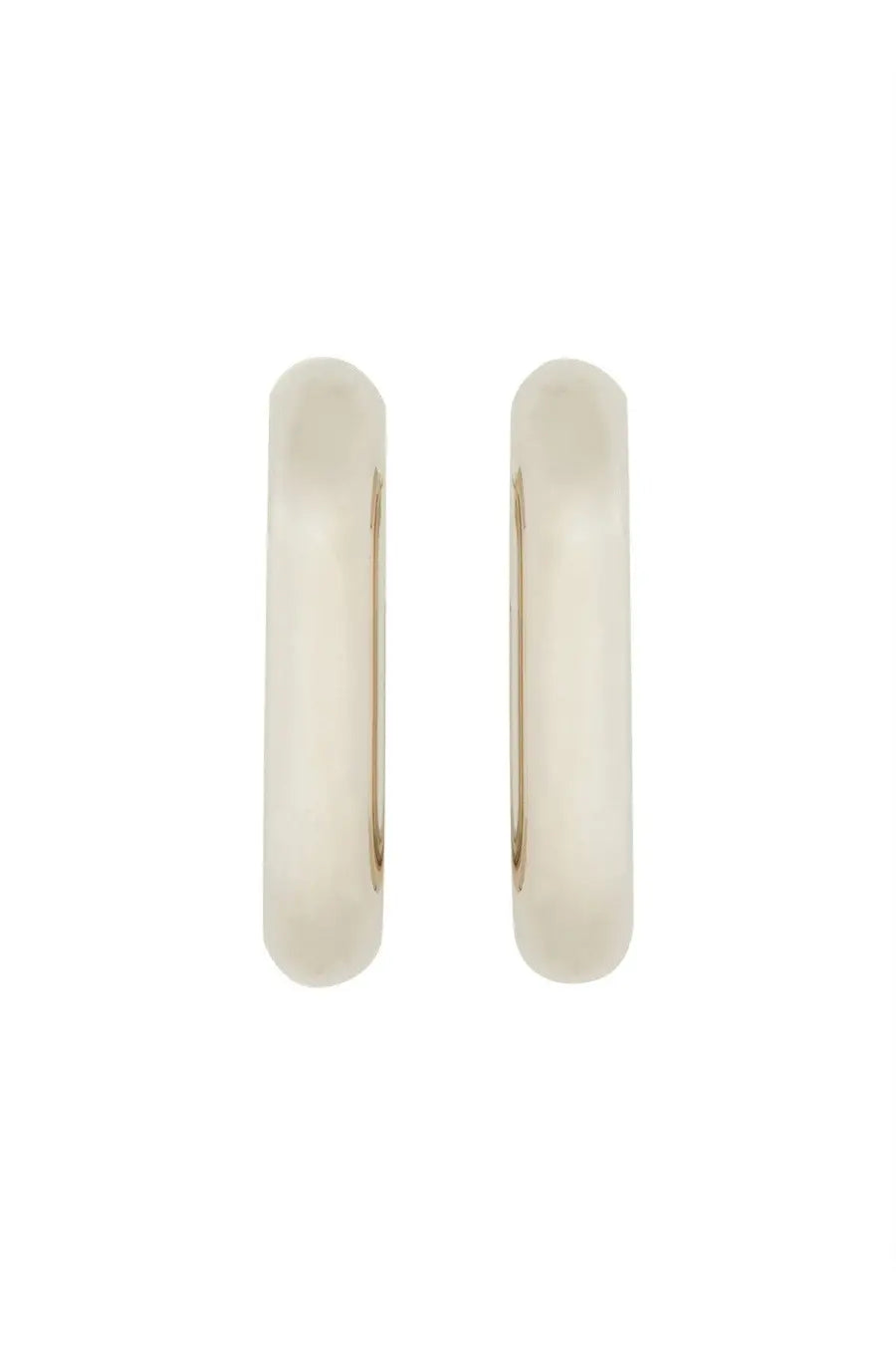 Rabanne Women's XL Link Earrings Silver, view 2