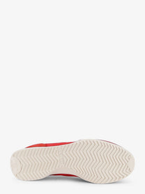 Celine Women's Race Sneakers in Nylon and Suede White