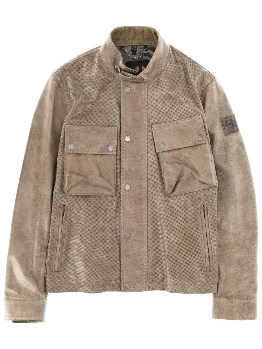 Belstaff Men's Racemaster Air Jacket Beige