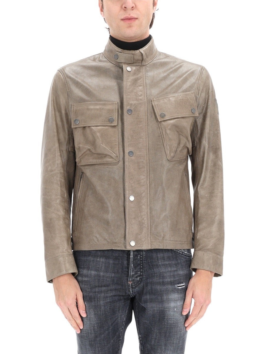 Belstaff Men's Racemaster Air Jacket Beige