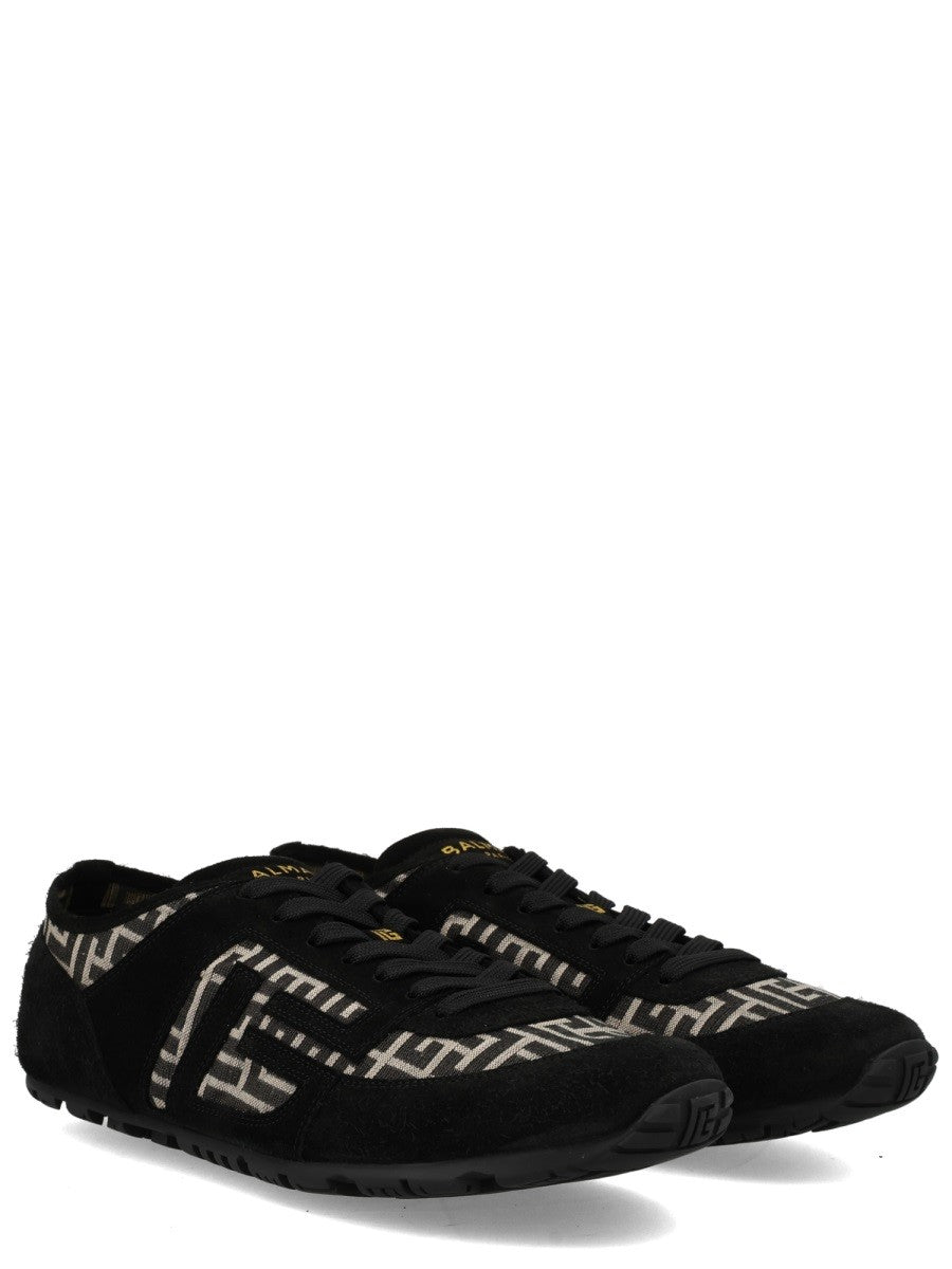 Balmain Men's Racer Sneaker Black