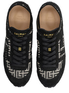 Balmain Men's Racer Sneaker Black, view 6