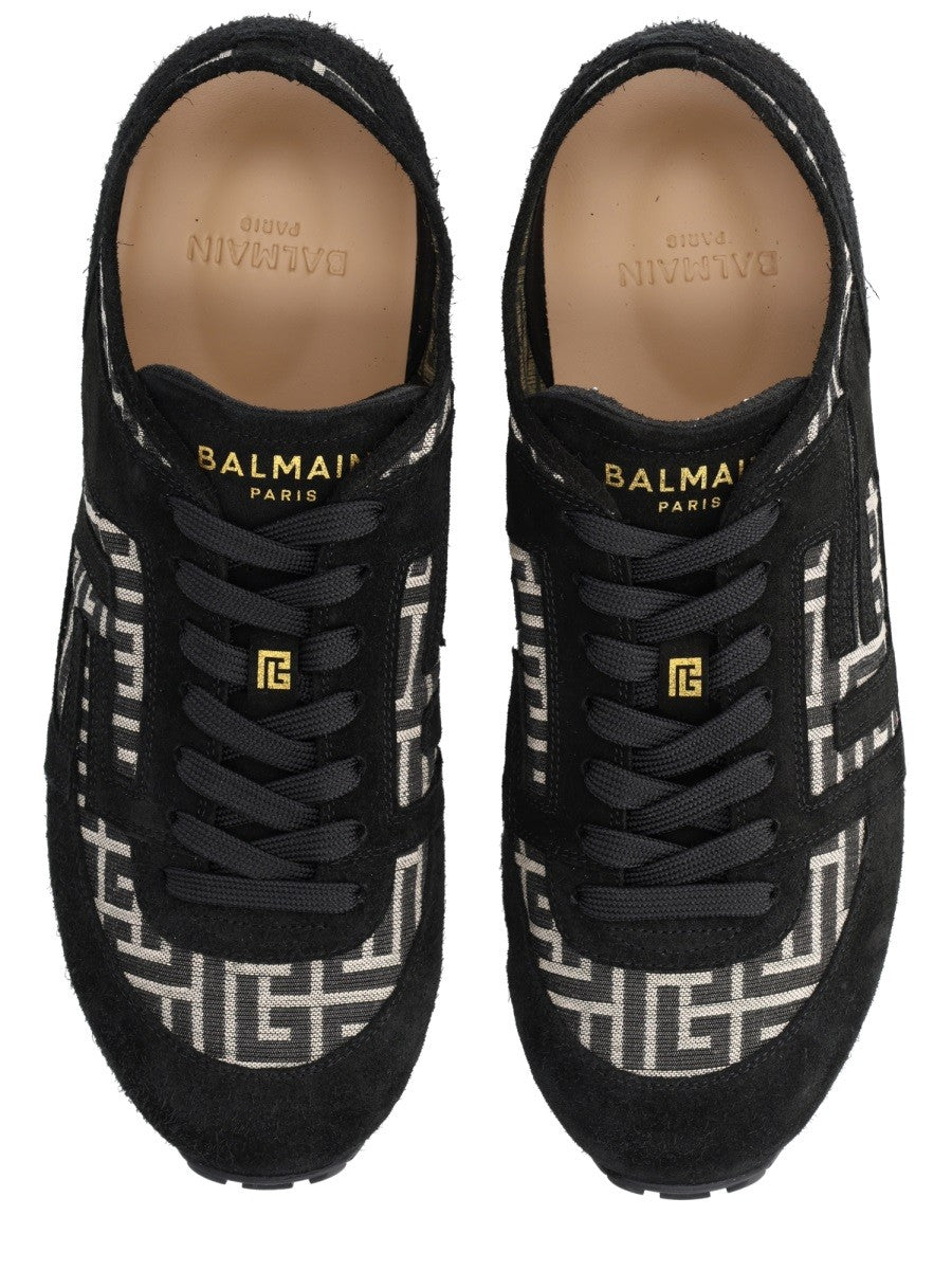 Balmain Men's Racer Sneaker Black