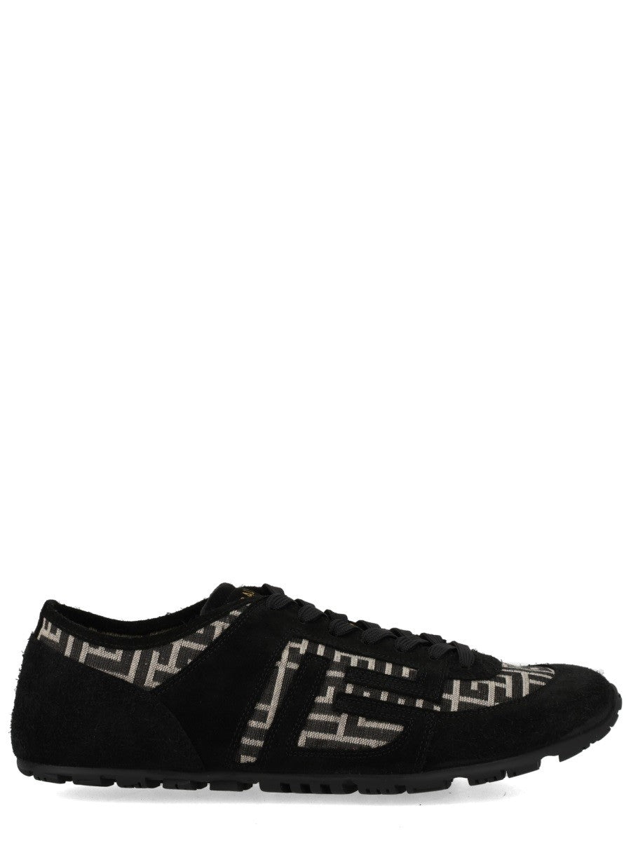 Balmain Men's Racer Sneaker Black