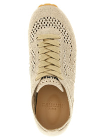 Balmain Racer Sneakers Beige