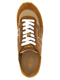 Balmain Racer Sneakers Brown