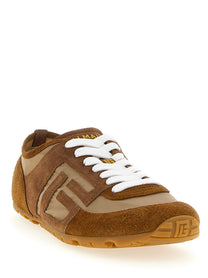 Balmain Racer Sneakers Brown