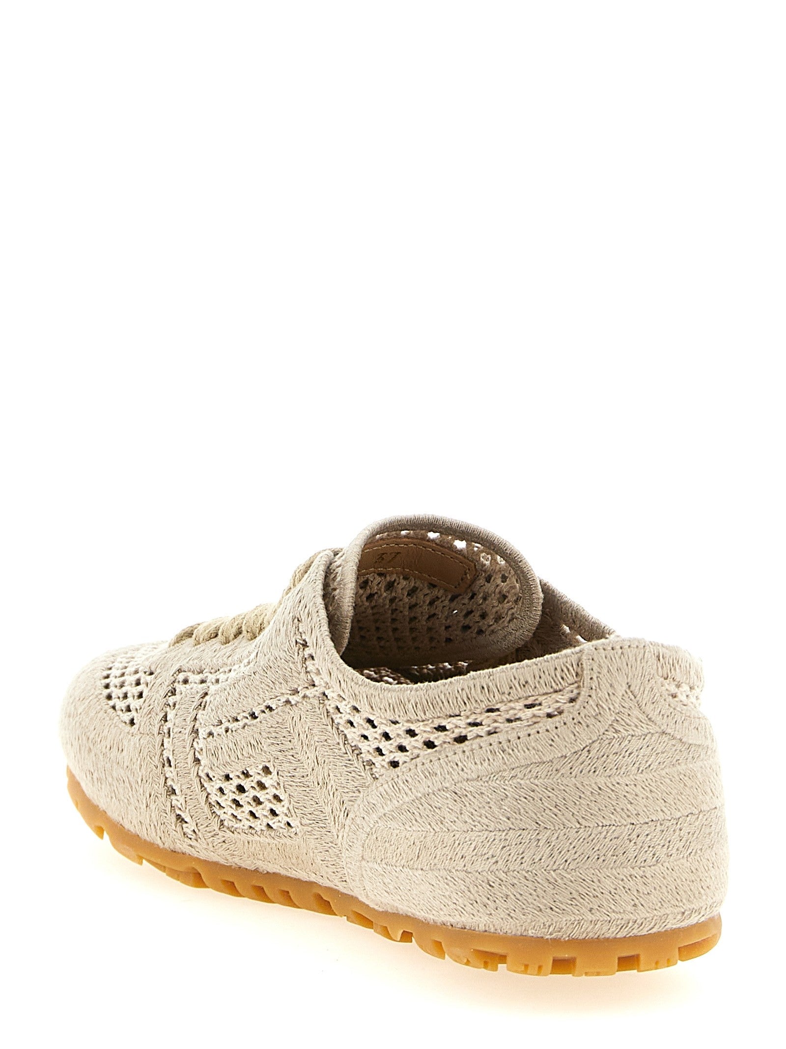 Balmain Racer Sneakers Beige