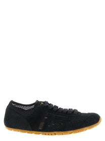 Balmain Racer Suede Sneakers Black