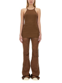 DRKSHDW Women's Racer Back Shirt Brown