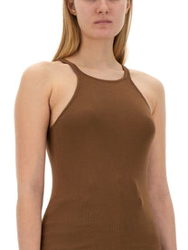 DRKSHDW Women's Racer Back Shirt Brown, view 3