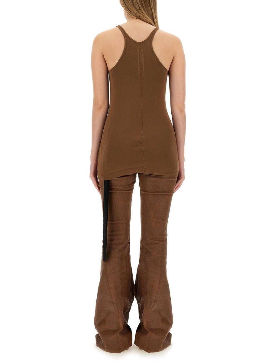 DRKSHDW Women's Racer Back Shirt Brown, view 4