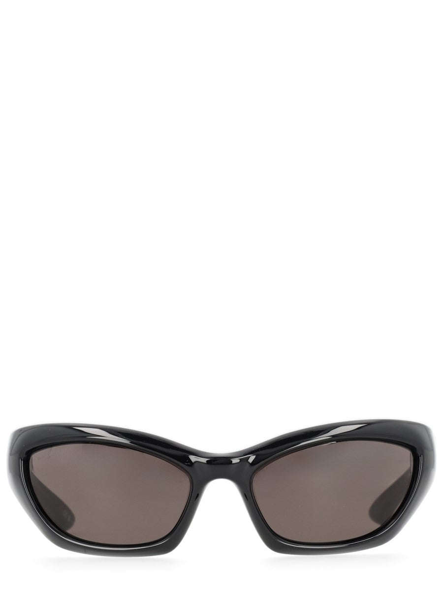 Balenciaga Women's Racer Sunglasses Black