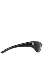 Balenciaga Women's Racer Sunglasses Black, view 3
