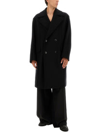Dries Van Noten Men's Racos Coat Black