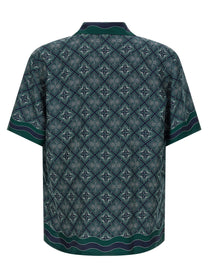 Casablanca Radiating Monogram Shirt Green