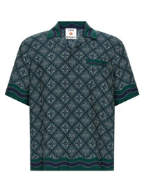 Casablanca Radiating Monogram Shirt Green