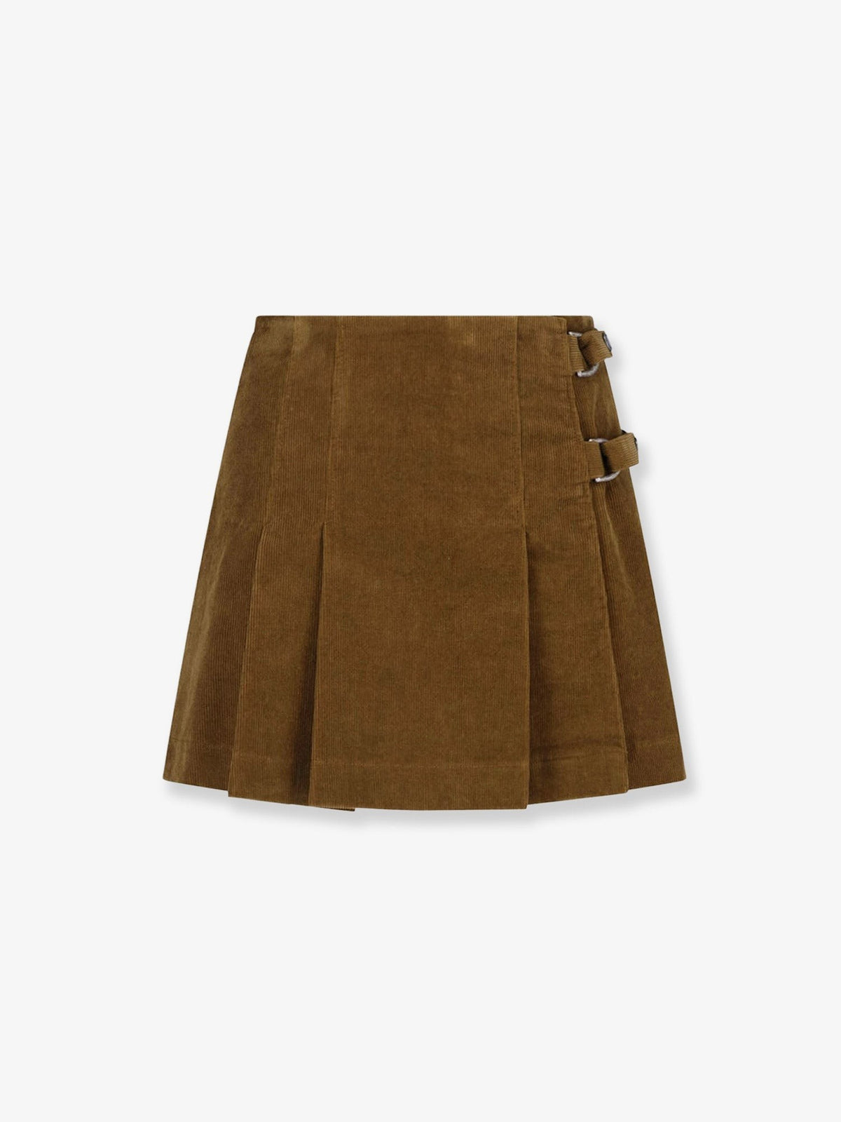 Golden Goose Women's Raelynn Corduroy Mini Skirt Brown