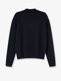 The Frankie Shop Women's Rafaela Merino Wool and Cashmere Sweater Black