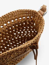 Tod's Women's Raffia Bucket Bag Beige