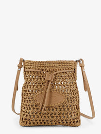 Tod's Women's Raffia Bucket Bag Beige