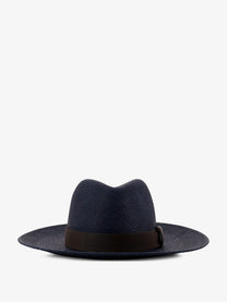 Brunello Cucinelli Women's Raffia Fedora Hat Black