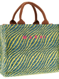 Marni Raffia Handbag Gold